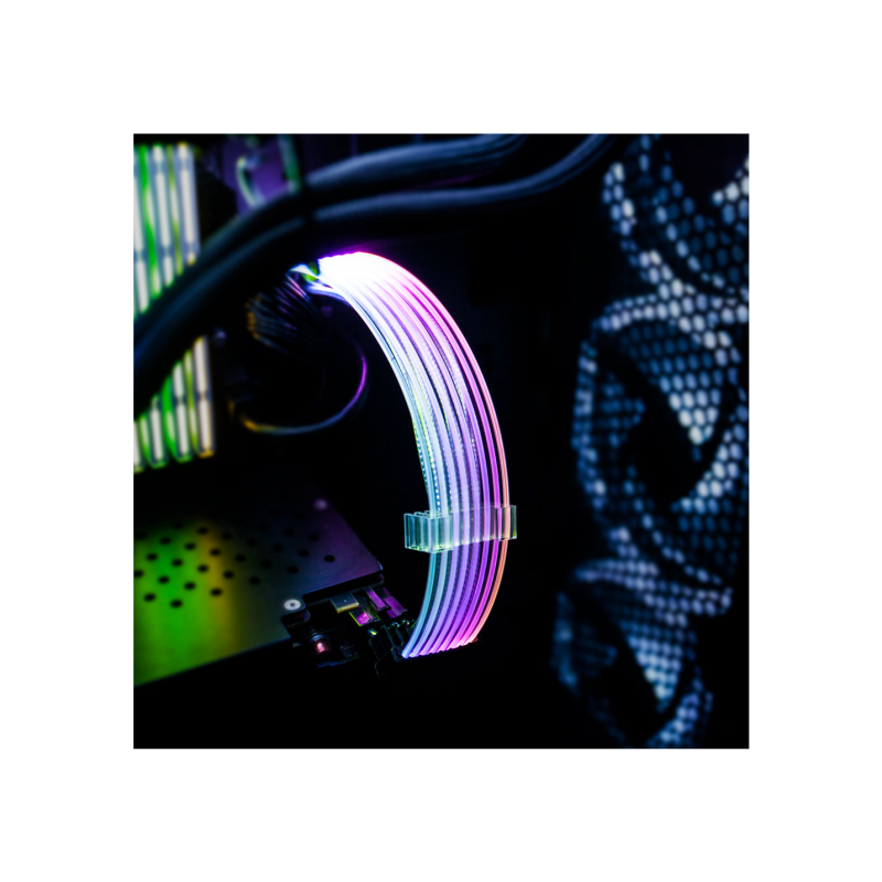 1STPLAYER SteamPunk 8PIN RGB PSU Sleeved Extension Cable
