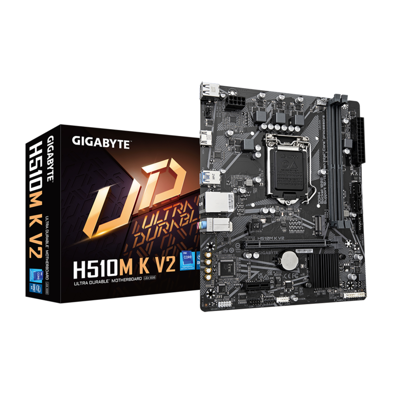 Gigabyte H510M K V2 2DDR4 M.2 Motherboard