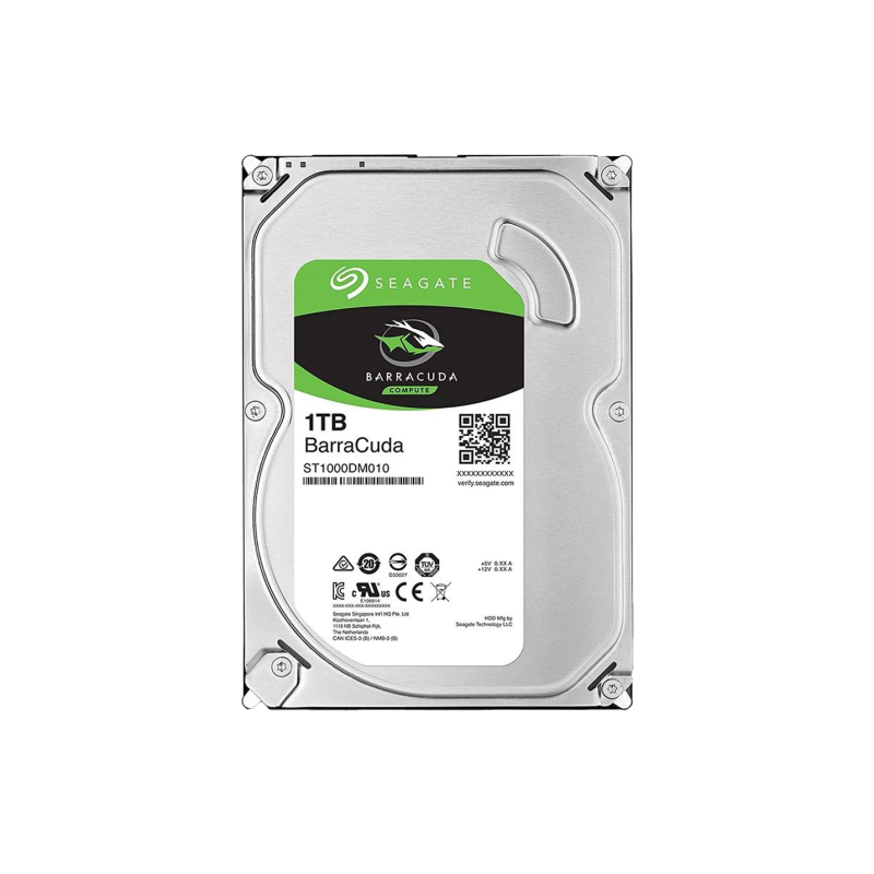 Seagate Barracuda 1TB HDD 3.5-inch SATA 7200RPM