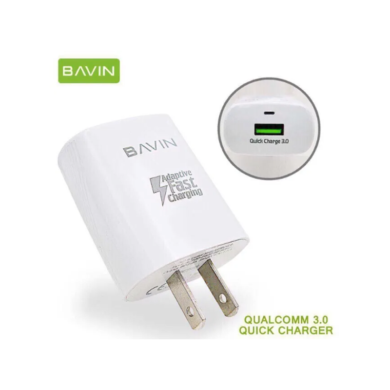 Bavin PC586 Qualcomm 3.0 Quick Charger for Android Micro USB (V8)