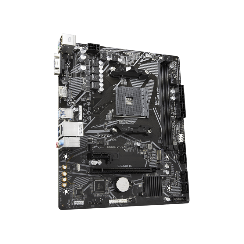GIGABYTE A520M K 2DDR4 M.2 MOTHERBOARD