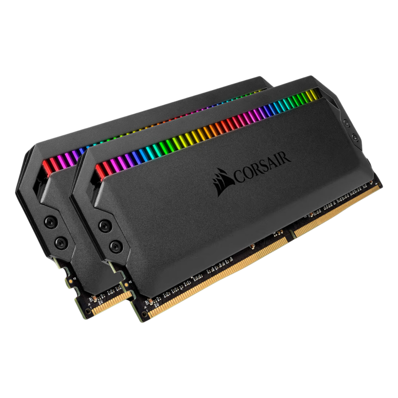 Corsair Dominator® Platinum RGB 16GB (2 x 8GB) DDR4 DRAM 3200MHz C16 Memory Kit