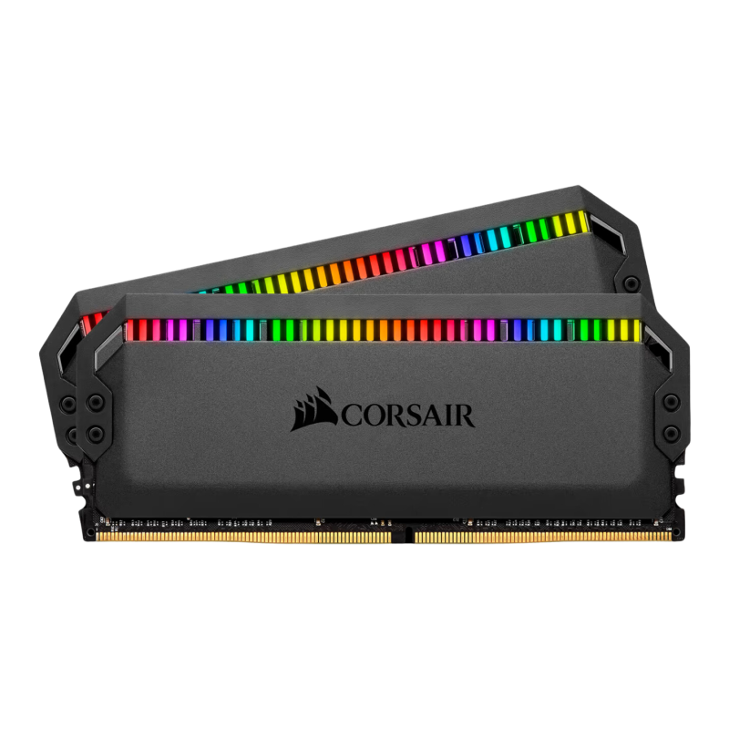 Corsair Dominator® Platinum RGB 16GB (2 x 8GB) DDR4 DRAM 3200MHz C16 Memory Kit