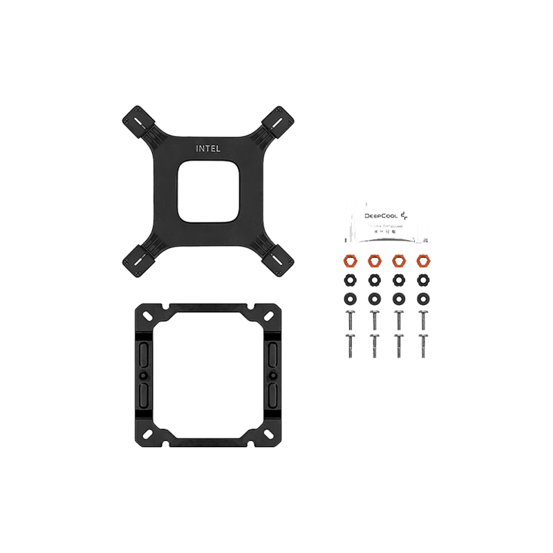 DeepCool AG400 Plus Single-Tower CPU Cooler (Black)