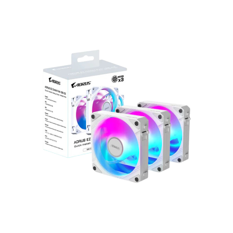 Aorus EZ Chain Fan 120 ARGB (3PACK)