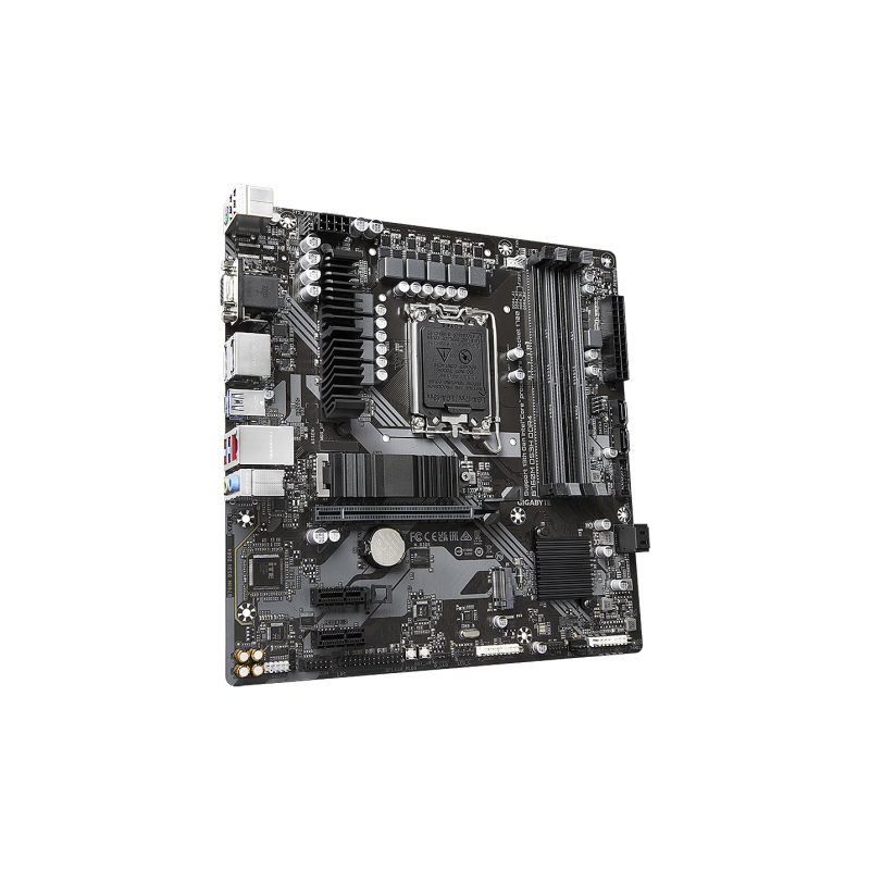 Gigabyte B760M DS3H 4DDR4 2XM.2 Motherboard (DB15, HDMI, 2XDP)