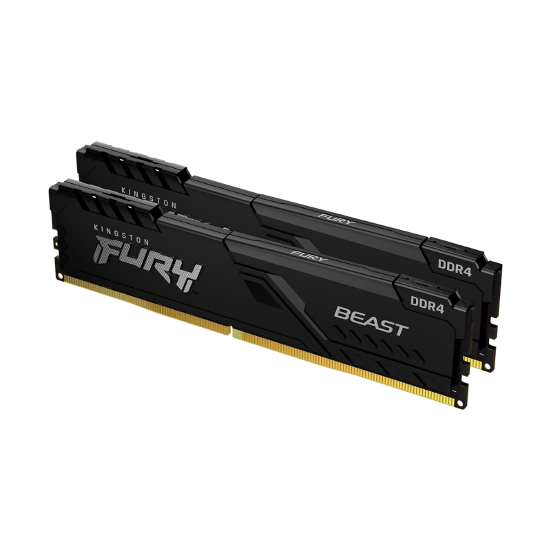 Kingston Fury Beast 16GB (2X8GB) DDR4-3200 KF432C16BBK2/16