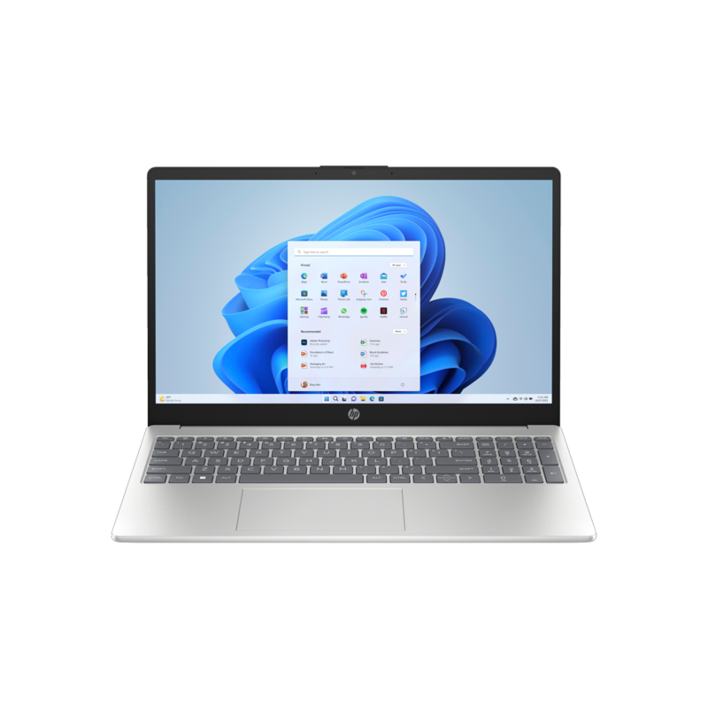 HP Notebook | 15-FC0337AU (B49W2PA) | R7-7730U | 8GB 8GB | 512GB NVME | 15.6" | W11H | OFC21HS | Silver