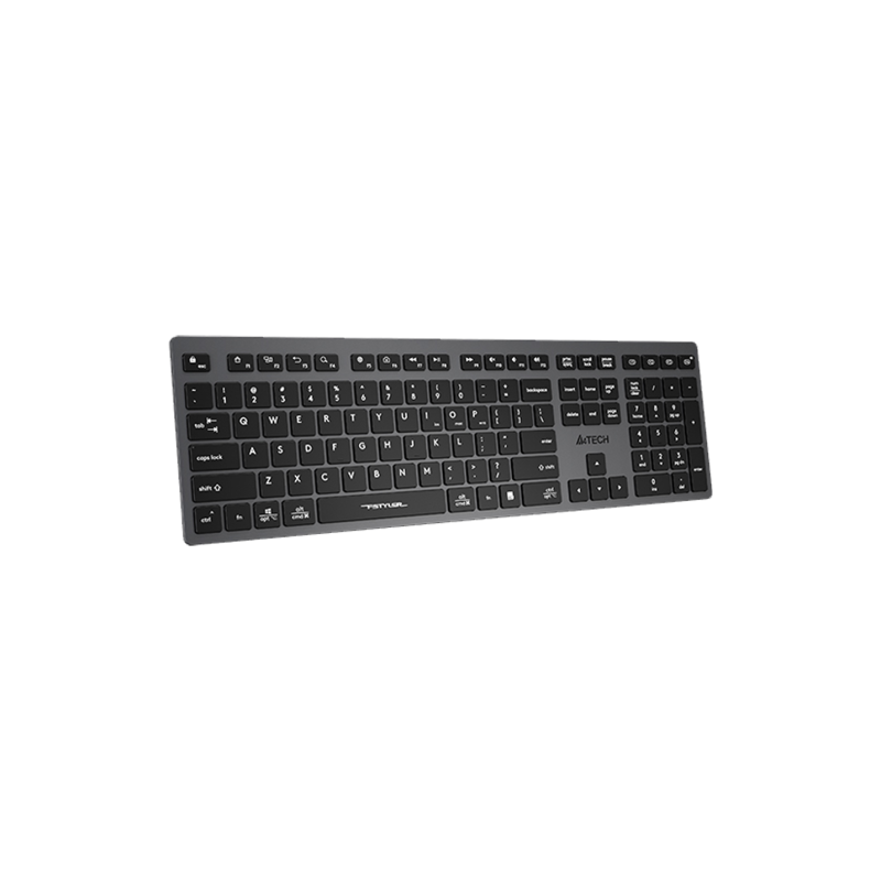 A4Tech FBX50C FSTYLER Bluetooth 2.4G Wireless Keyboard Gray
