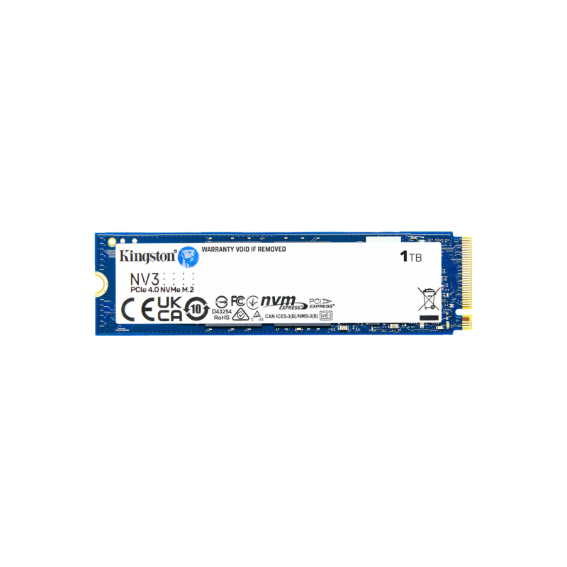 Kingston 1TB NV3 PCIe 4.0 NVMe SSD SNV3S/1000G