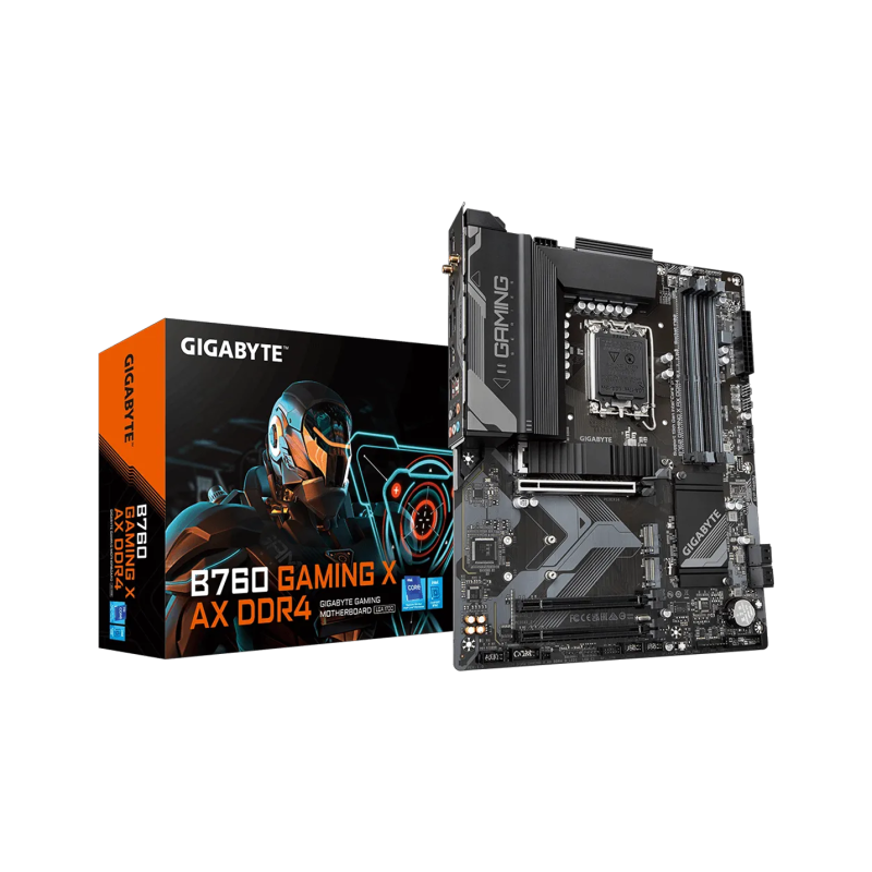 Gigabyte B760 LGA 1700 Gaming X AX DDR4 WIFI 6 ATX Motherboard rev. 1.2