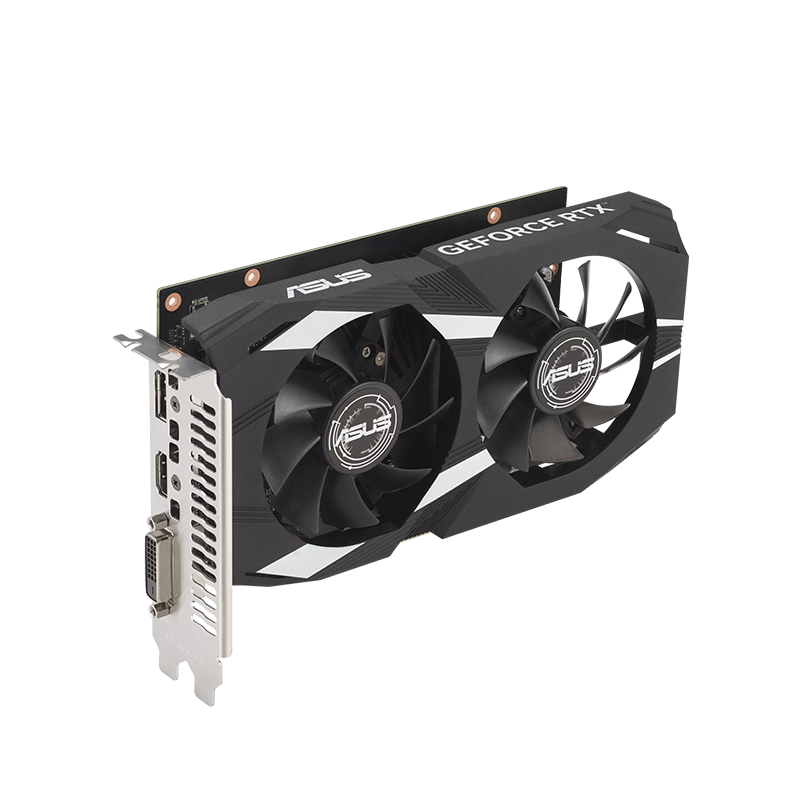 ASUS RTX 3050 6GB 96BIT GDDR6 DUAL-06G (DVI HDMI DP)