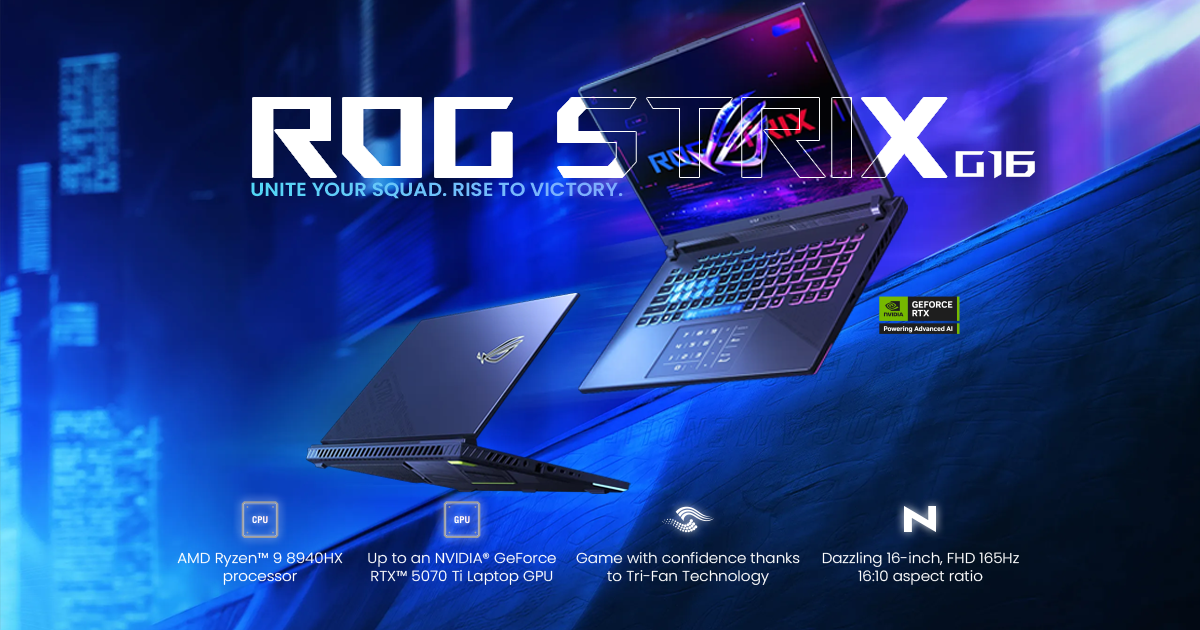 ASUS ROG Strix G16 Review: Ryzen 9 & RTX 5050 Power